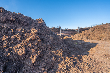 Kompost entsteht: Rotteprozess